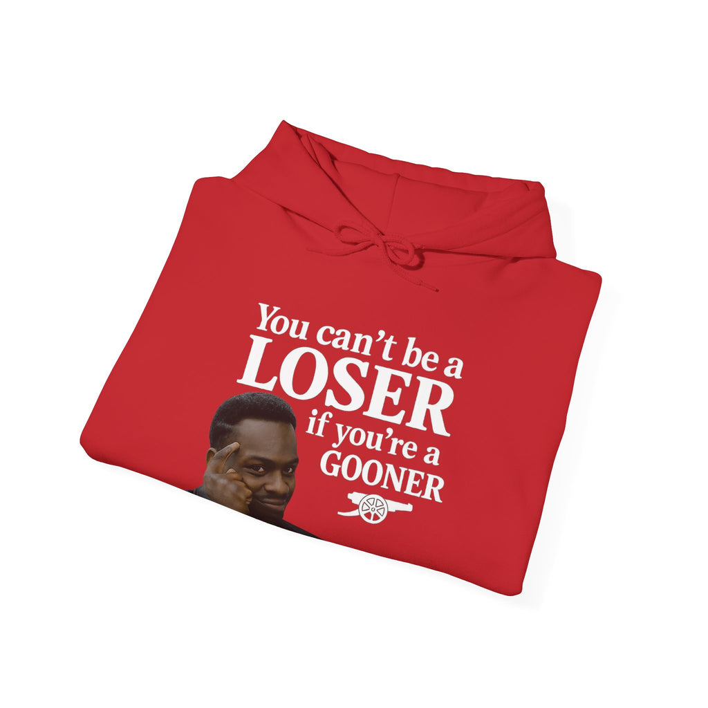 Gooner Fan Hoodie - Red Edition