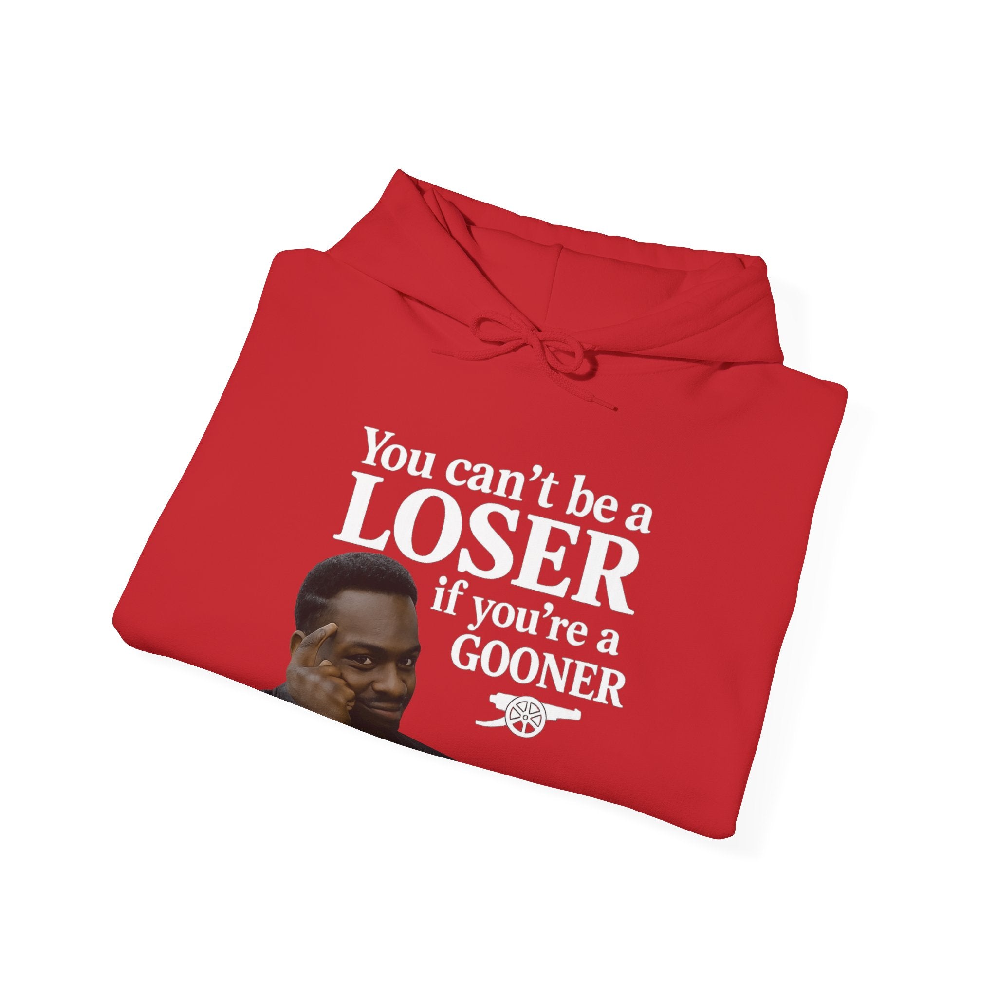 Gooner Fan Hoodie - Red Edition