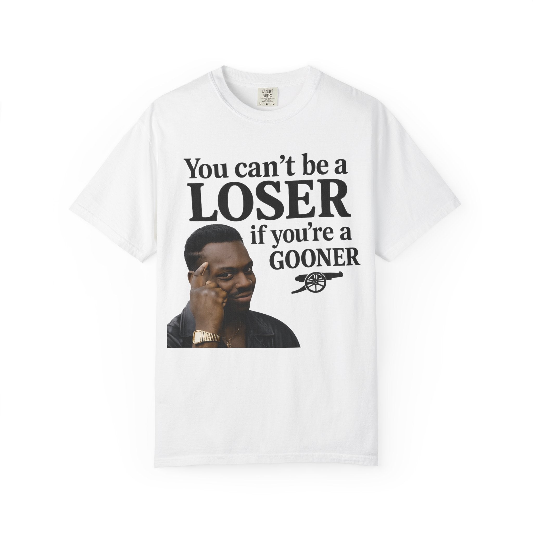 Gooner Fan T-Shirt - White Edition