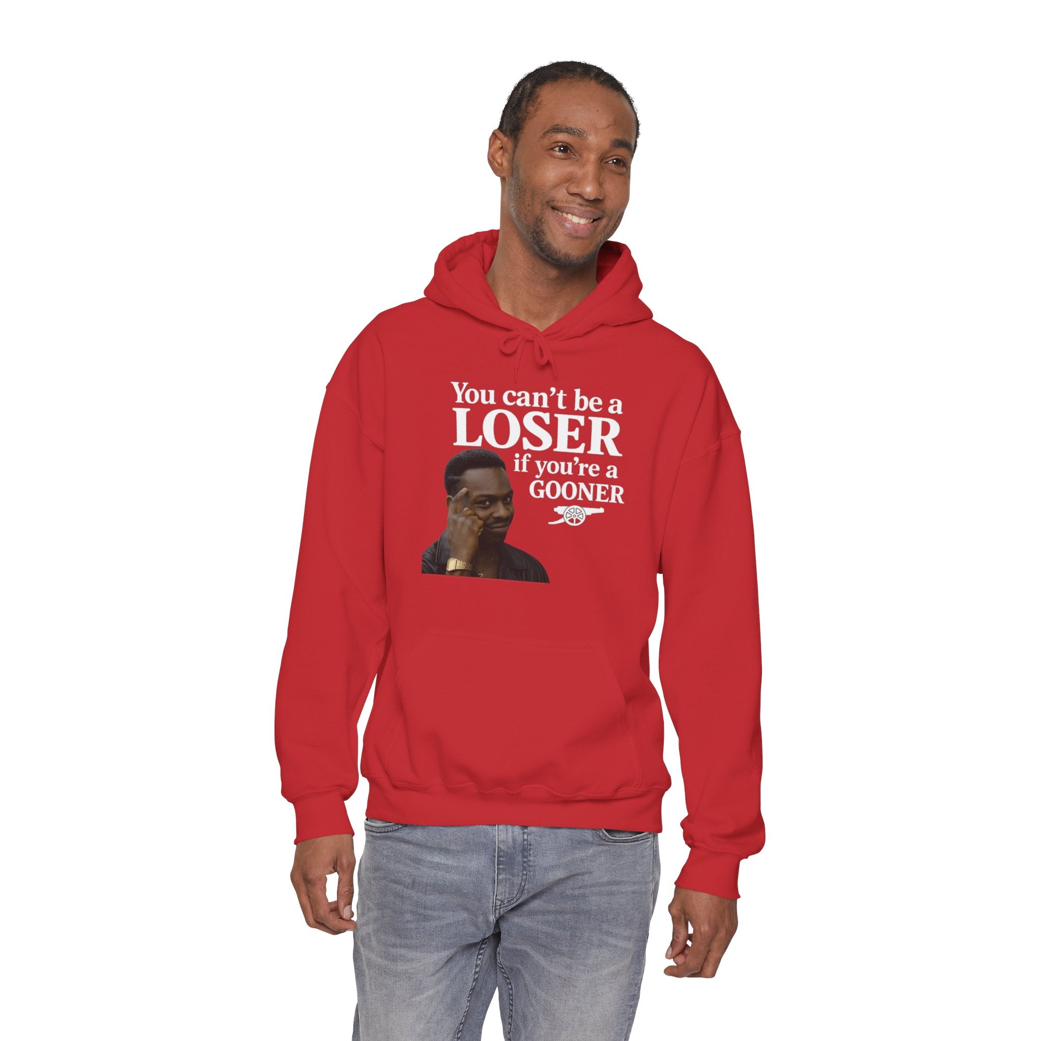 Gooner Fan Hoodie - Red Edition