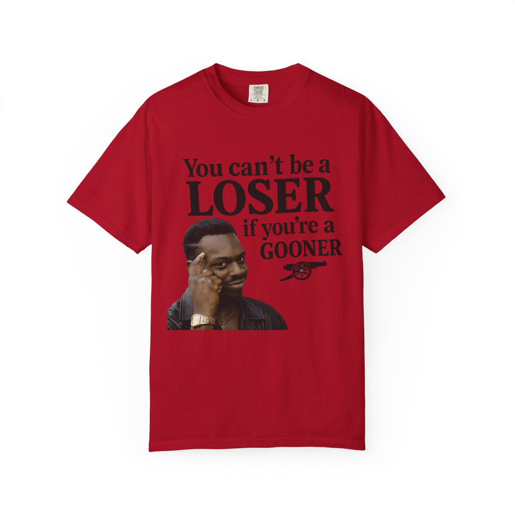 Gooner Football Fan T-Shirt - RED & WHITE